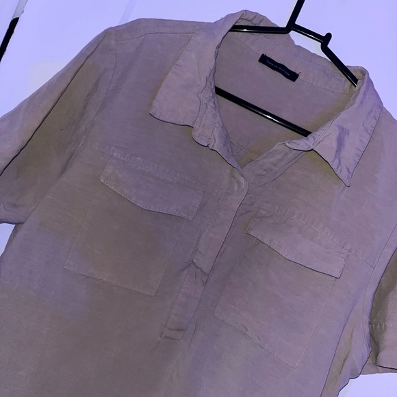 Tommy Hilfigur dress in khaki size large - Picture 3 of 10